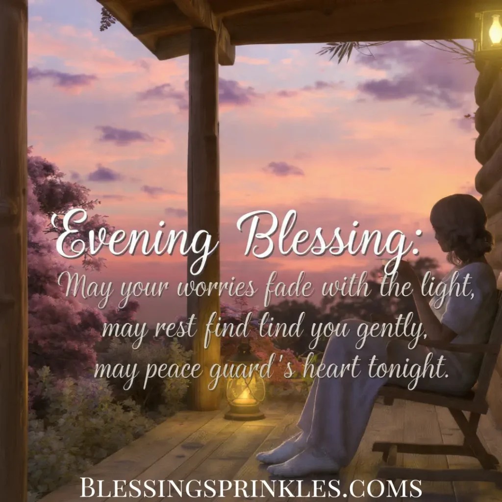 Evening Blessings And Prayers