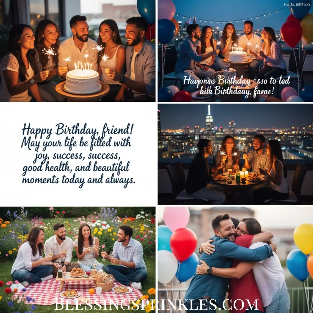 Birthday Blessings For Friends