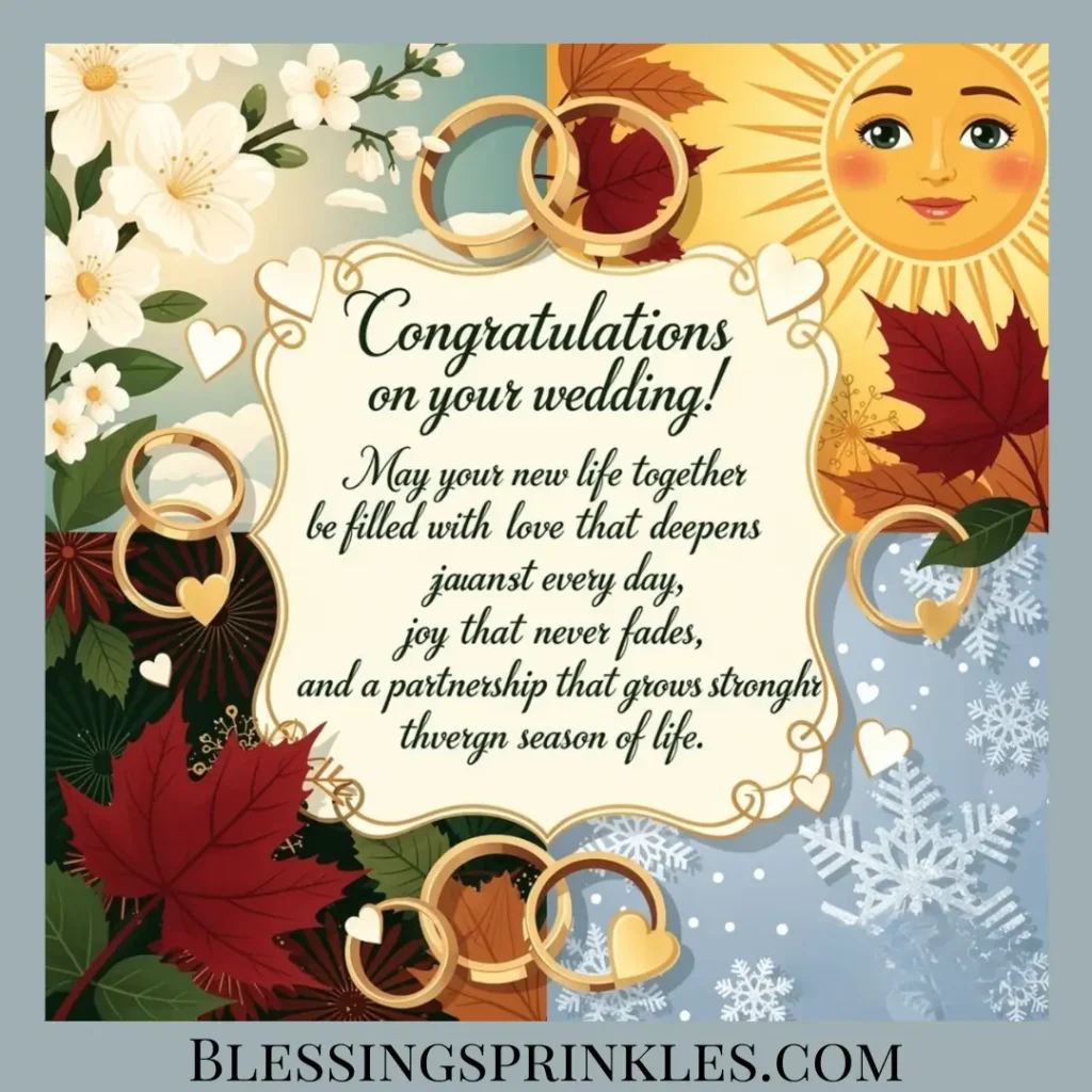 Congratulation Wedding Blessings