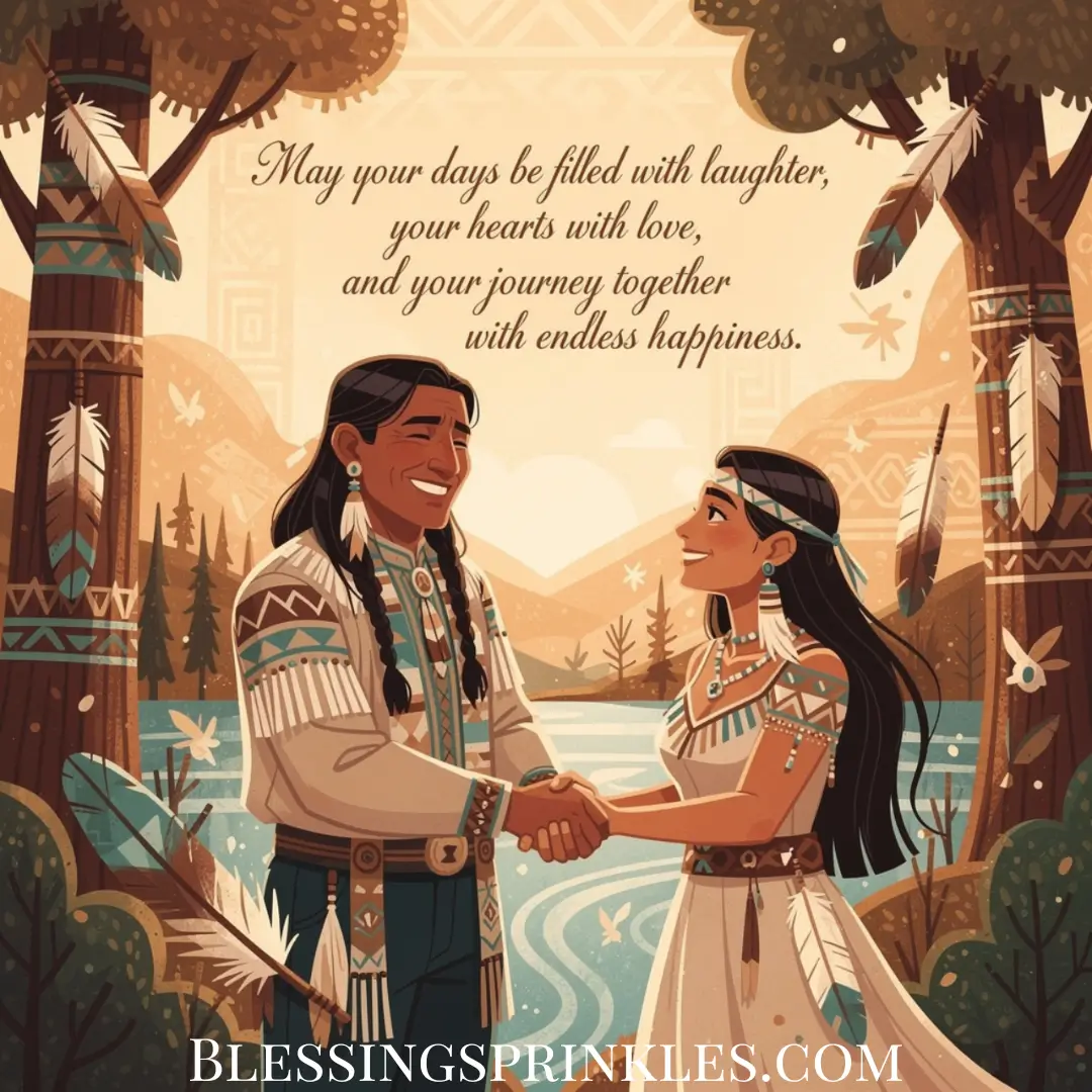 Cute Native American Wedding Blessings