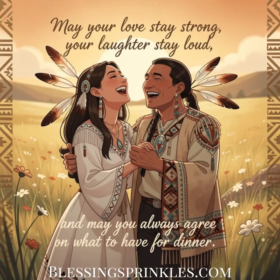 Funny Native American Wedding Blessings