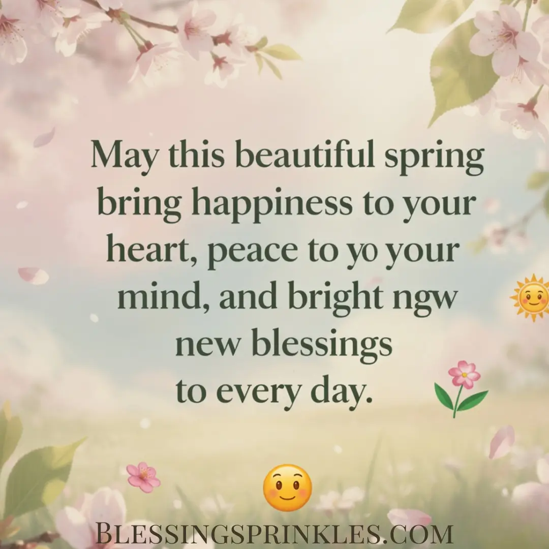 Happy Spring Blessings