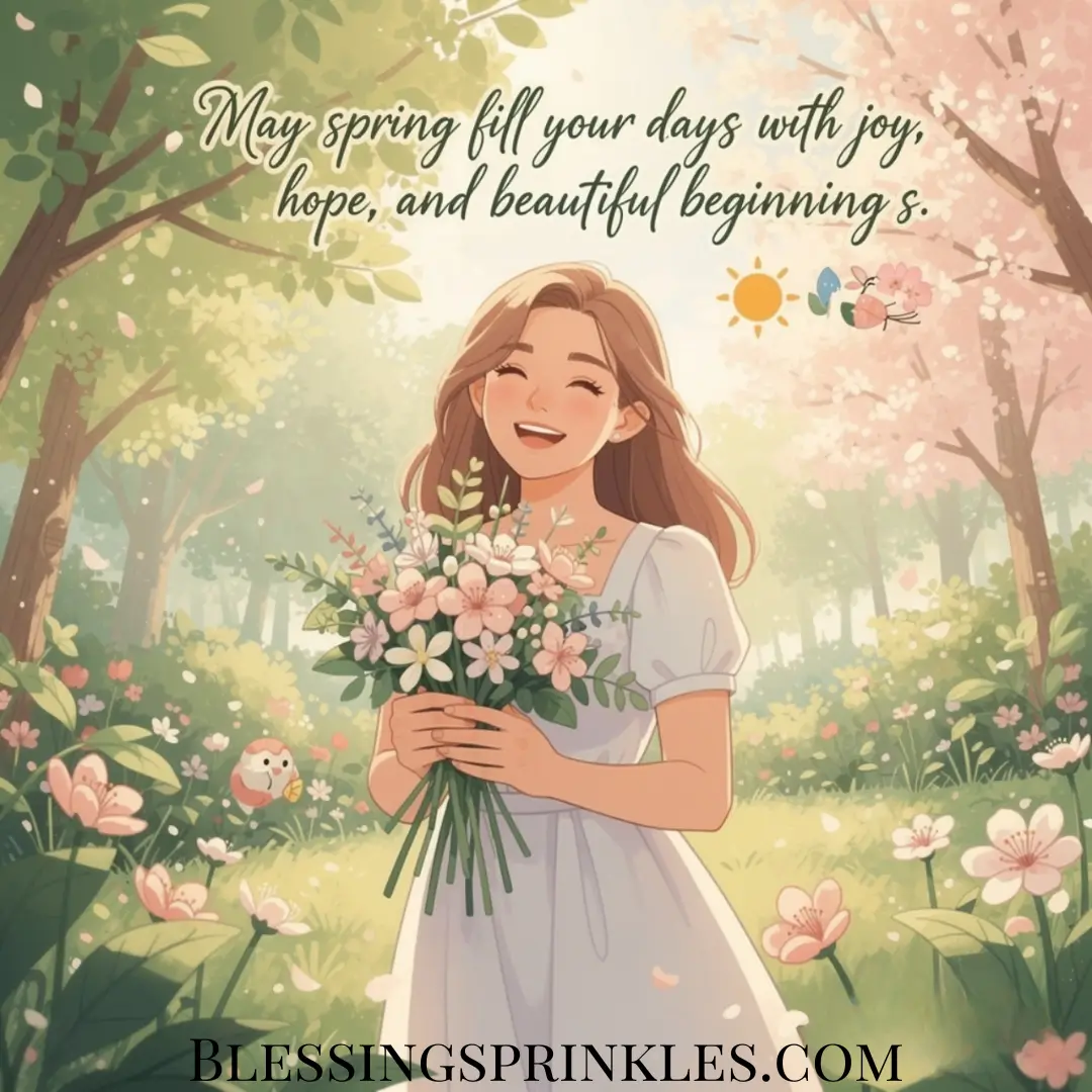Short Spring Blessings