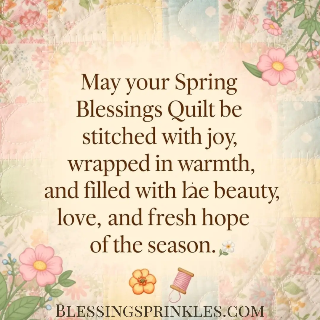 Spring Blessings Quilt