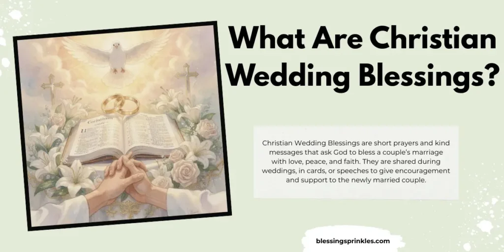 What Are Christian Wedding Blessings