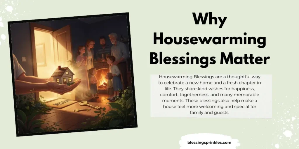Why Housewarming Blessings Matter